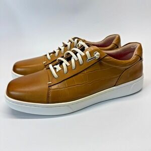 CODE by Gentry All Day Sneakers Men 9.5 Tan White M255-22-503-9.5